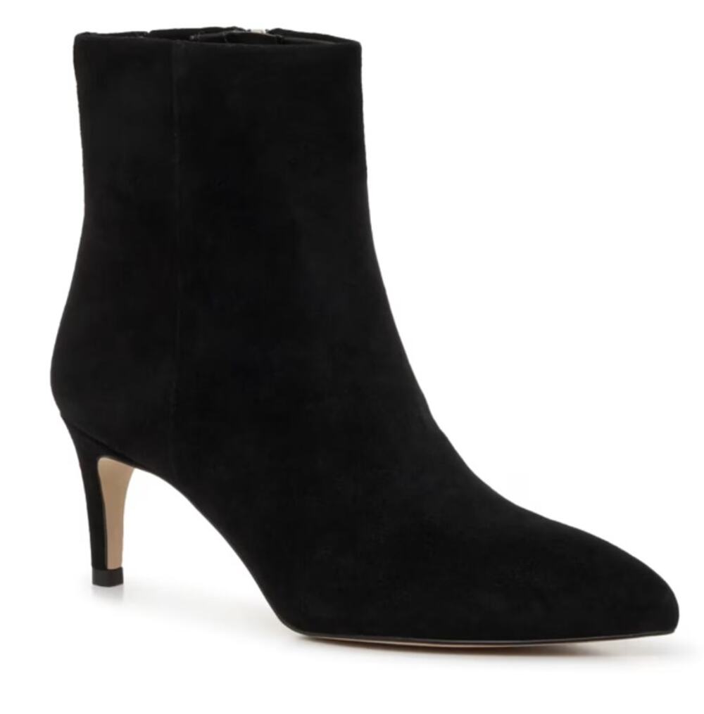 Sam Edelman Women's Black Suede Signature Collection Ukie Bootie Size 8M